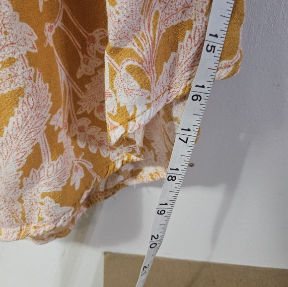 Rachel Zoe boho floral button down blouse(please see description) - Picture 7 of 7